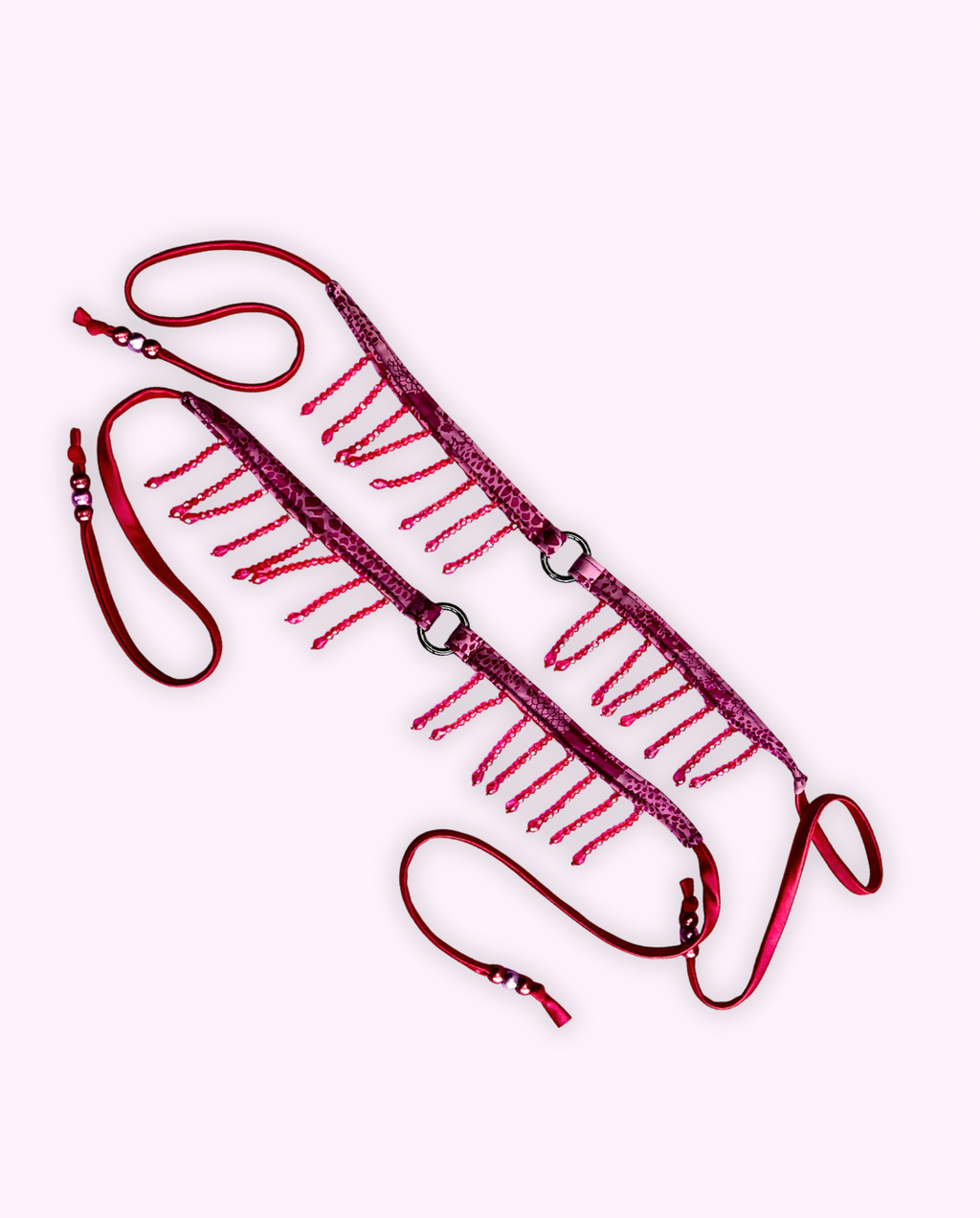 Matching Tie-Up Goddess Garters