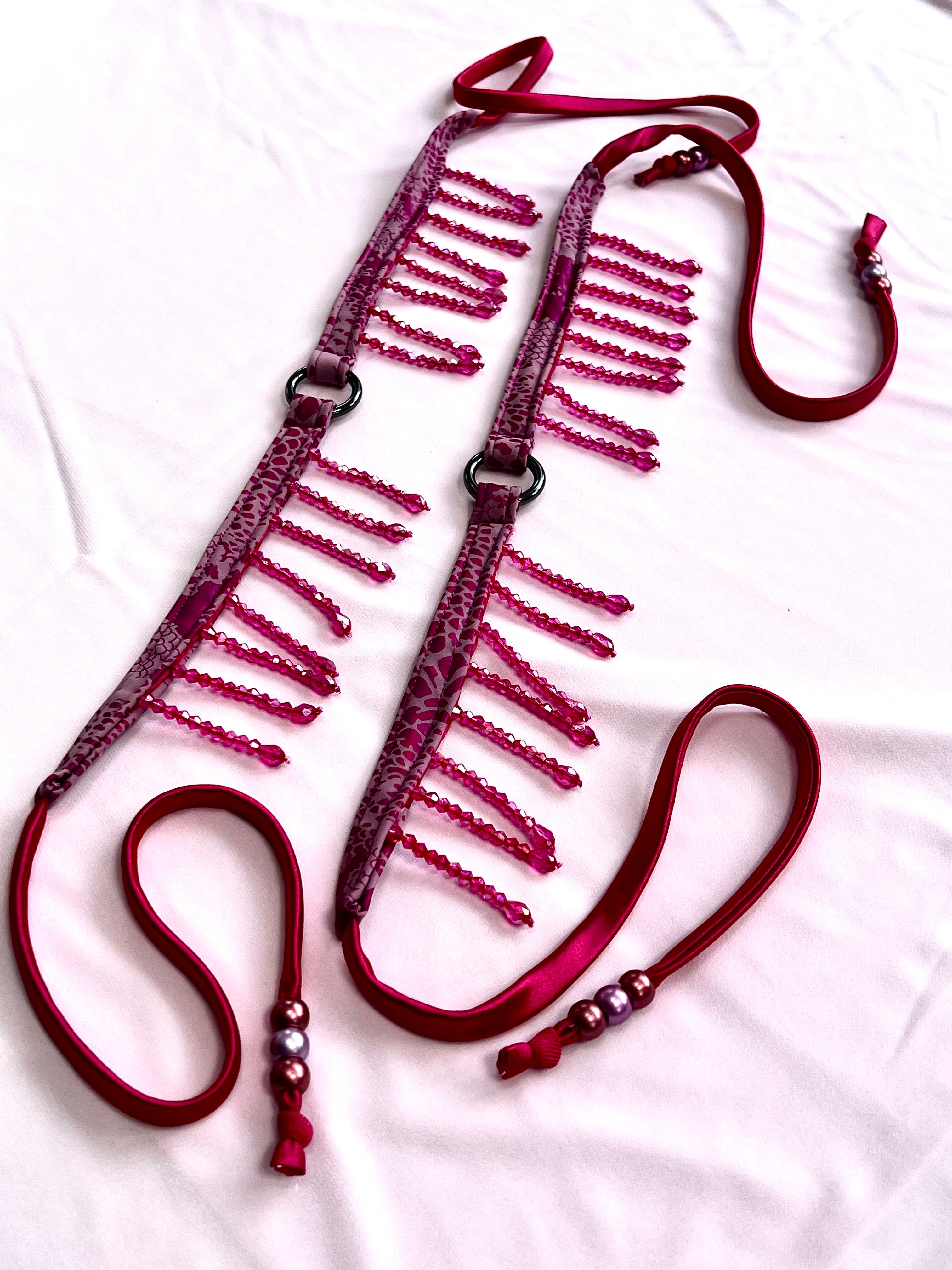 Matching Tie-Up Goddess Garters