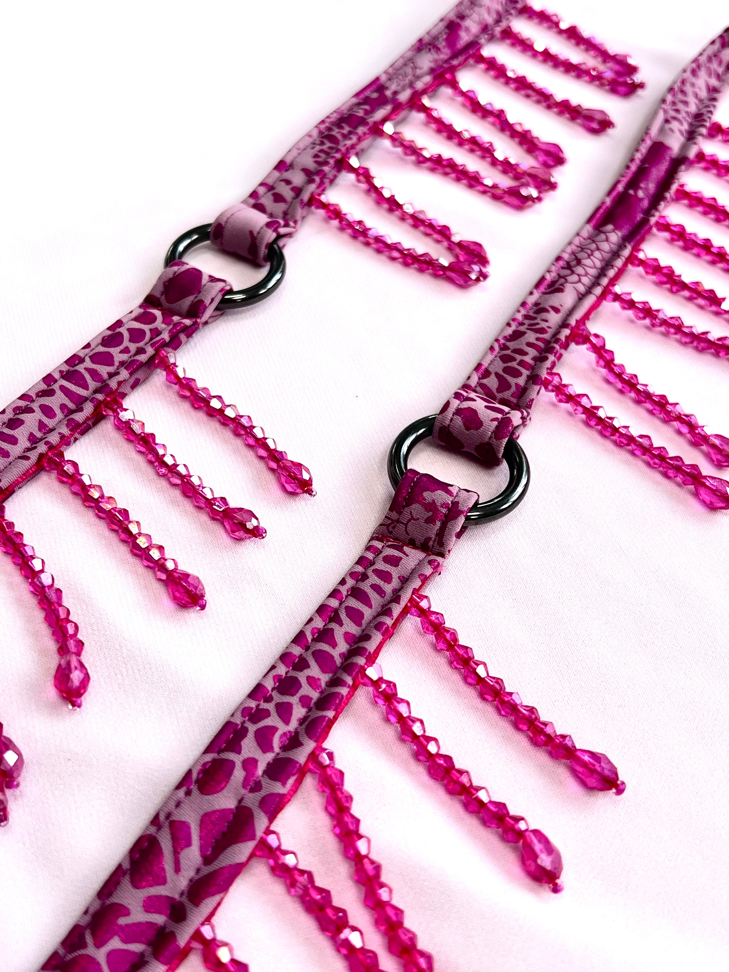 Matching Tie-Up Goddess Garters