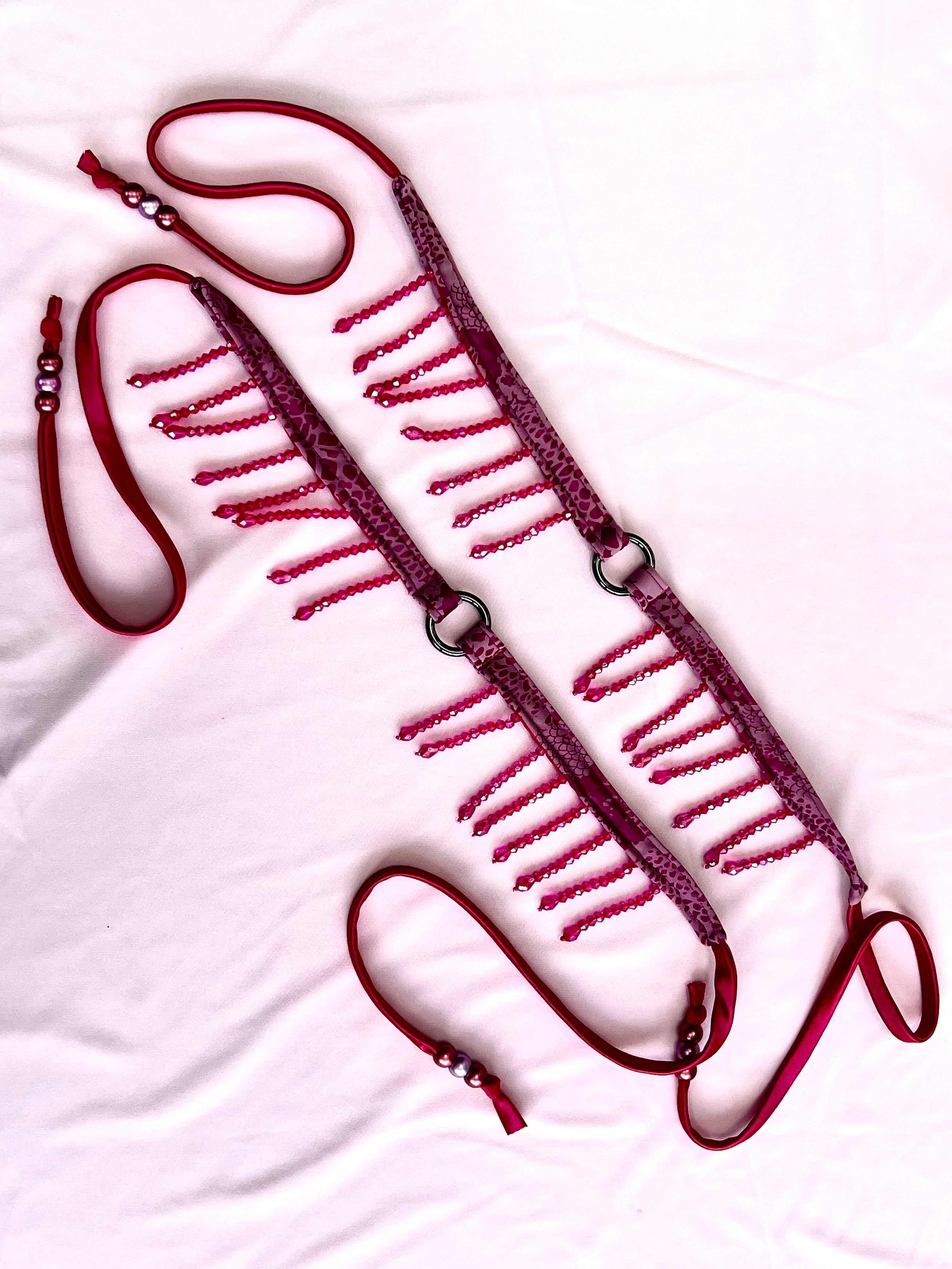 Matching Tie-Up Goddess Garters